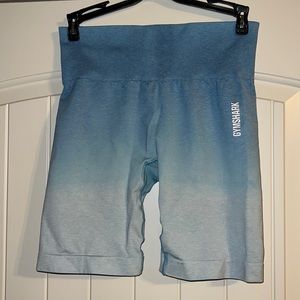 GymShark ombré shorts
